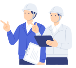 働いているイラスト